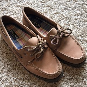 Sperry leather loafers